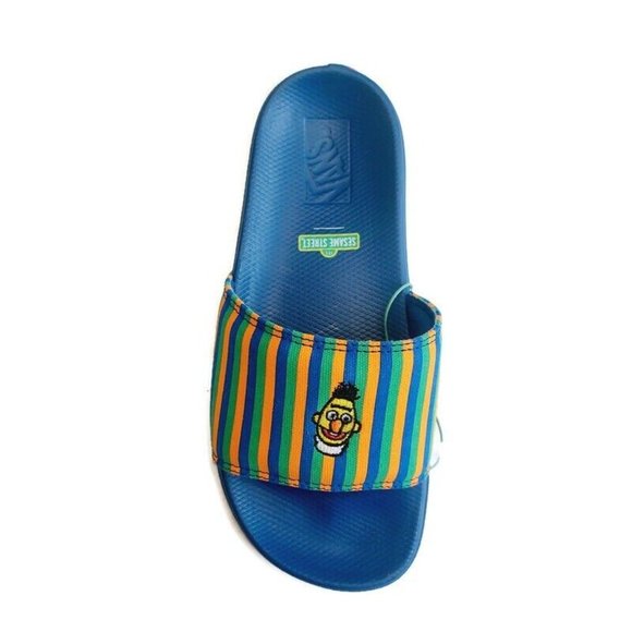 VANS X Sesame Street Ernie and Bert La Costa Slide On Sandal Mens Size 5 Slide - Picture 3 of 10